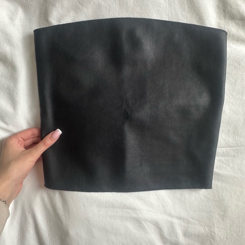 Zara Black Strapless Top